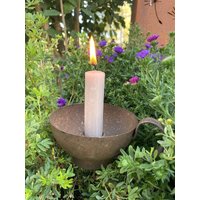 Rost Tasse Mit Kerzenhalter - Höhe 7 cm von Rostalgie