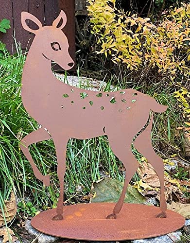 Rostalgie Edelrost REH nach hinten blickend mittel - Höhe 51 cm von Rostalgie