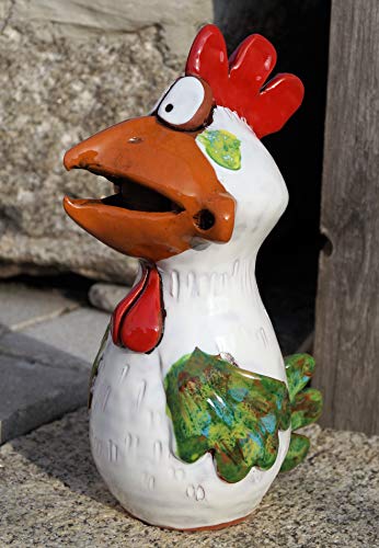 Rostalgie Keramik Räucherfigur Huhn Hiltrud Duft Handarbeit Geschenk Deko von Rostalgie