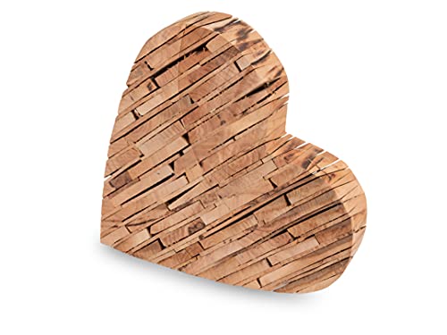 Rostalgie Pfirsich Holz Herz liegend groß 30 cm Naturprodukt Dekoration Rostalgie Pfirsich Holz Herz liegend groß 30 cm Naturprodukt Dekoration von Rostalgie