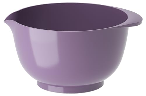 Rosti Margrethe Rührschüssel 3 Liter, Bruchsichere Schüssel, Backschüssel, Hefeteigschüssel mit gutem Griff, Teigschüssel aus Recycelbarem Kunststoff, Lavender von Rosti