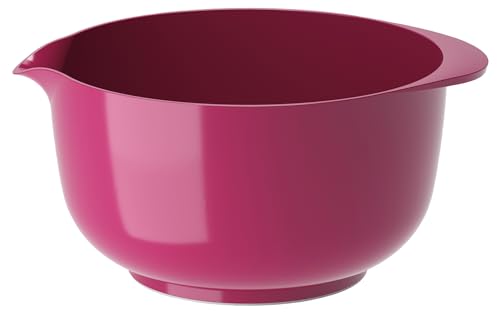 Rosti Margrethe Rührschüssel 4 Liter, Bruchsichere Schüssel, Backschüssel, Hefeteigschüssel mit gutem Griff, Teigschüssel aus Recycelbarem Kunststoff, Beetroot Rosti Margrethe Rührschüssel 4 Liter, Bruchsichere Schüssel, Backschüssel, Hefeteigschüssel mit gutem Griff, Teigschüssel aus Recycelbarem Kunststoff, Beetroot von Rosti