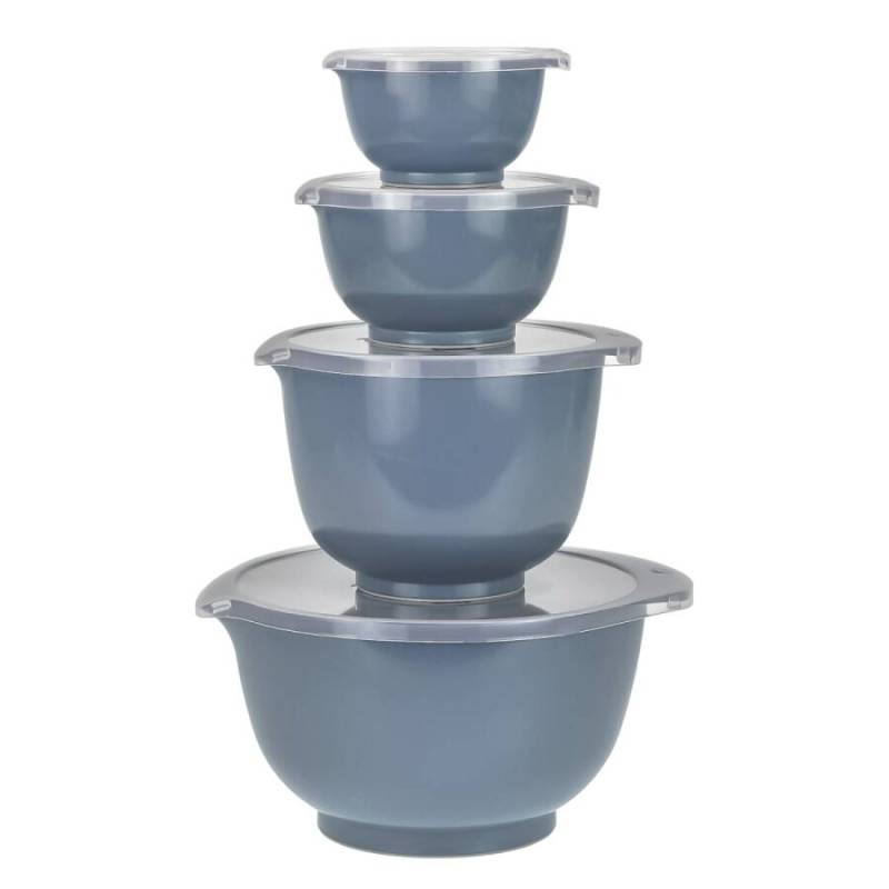 Rührschüssel Set 4tlg. "Margrethe" New grau blau (dusty blue) von Rosti