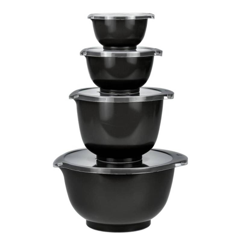 Rührschüssel Set 4tlg. "Margrethe" New schwarz (carbon black) von Rosti