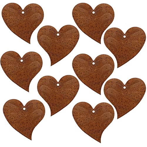 Rostikal 10er Set Herz Deko 7 cm Edelrost Gartendeko Rost Hängedeko Fenster Rostikal 10er Set Herz Deko 7 cm Edelrost Gartendeko Rost Hängedeko Fenster von Rostikal