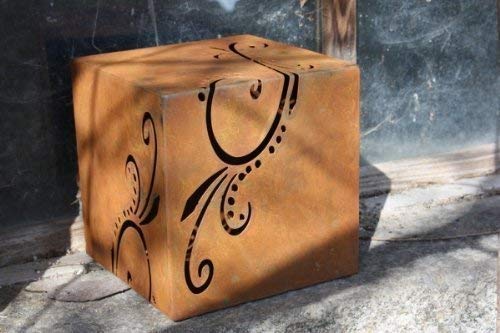 Rostikal Gartendeko Vintage Würfel 30 cm Edelrost Dekoration Wohnzimmer Shabby Chic Deko Rostikal Gartendeko Vintage Würfel 30 cm Edelrost Dekoration Wohnzimmer Shabby Chic Deko von Rostikal