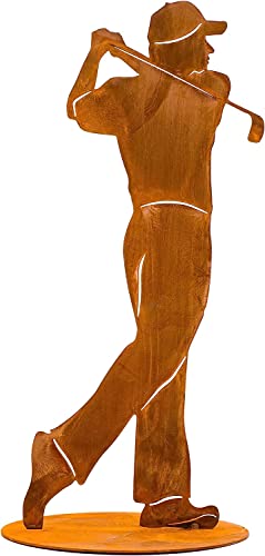 Rostikal Golfspieler Figur 20 cm Vintage Gartendeko Rost Golfer Deko Garten Skulptur Rostikal Golfspieler Figur 20 cm Vintage Gartendeko Rost Golfer Deko Garten Skulptur von Rostikal
