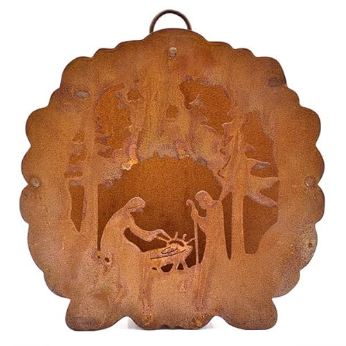 Rostikal Vintage Deko Krippe Weihnachten 26 cm Weihnachtsdeko aussen 3D Gartendeko Rost Rostikal Vintage Deko Krippe Weihnachten 26 cm Weihnachtsdeko aussen 3D Gartendeko Rost von Rostikal