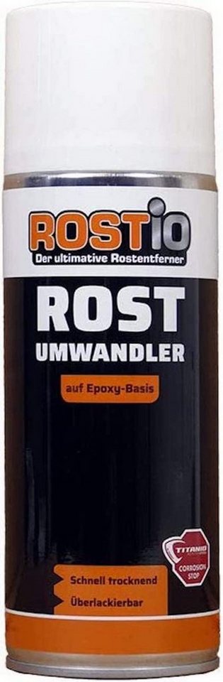 Rostio Rostio Rostumwandler Spray 400 ml Spraydose Rostentferner (1-St. 400ml) von Rostio