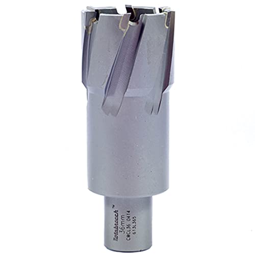 Rotabroach TCT-Ringfräser-Magnetbohrer – Wolframkarbid-Spitze, perfekt für verschiedene zähe Stähle (bis zu 1400 N/mm²), Aluminium und Gusseisen | 50 mm DOC, 44 mm Schneider Rotabroach TCT-Ringfräser-Magnetbohrer – Wolframkarbid-Spitze, perfekt für verschiedene zähe Stähle (bis zu 1400 N/mm²), Aluminium und Gusseisen | 50 mm DOC, 44 mm Schneider von Rotabroach