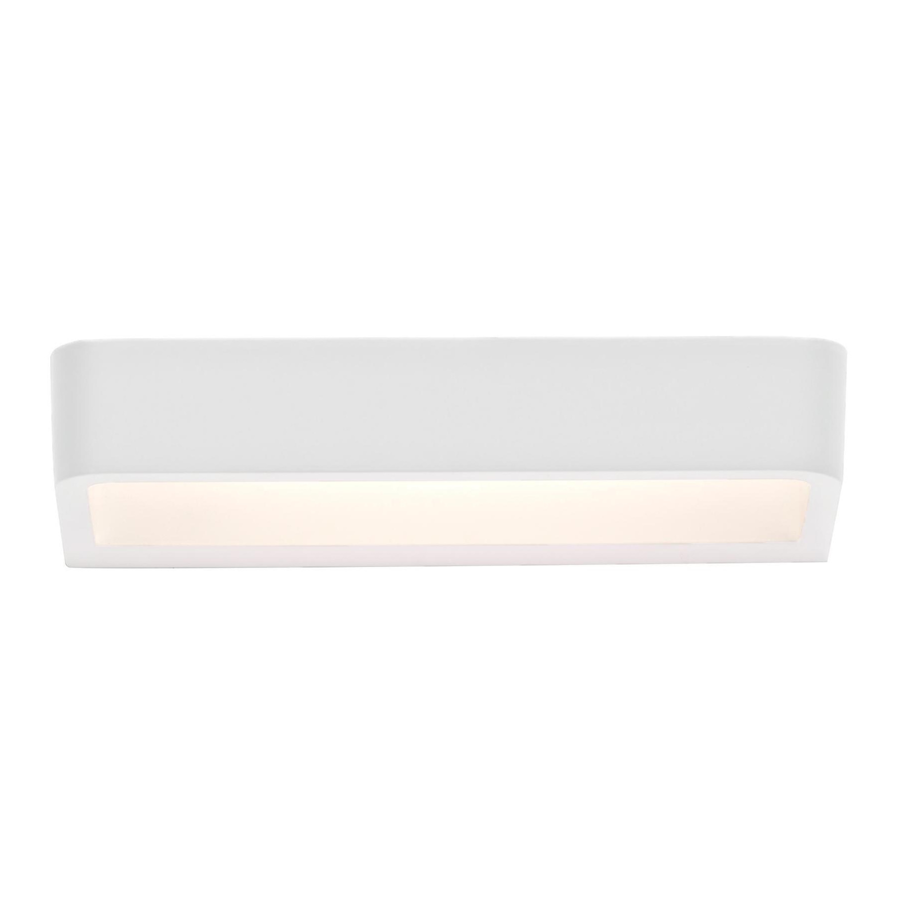 Rotaliana - Belvedere W2 LED Wandleuchte 3000K - weiß/matt/LxBxH 28x15x4,2cm/3000K/3200lm/CRI90/nicht dimmbar von Rotaliana