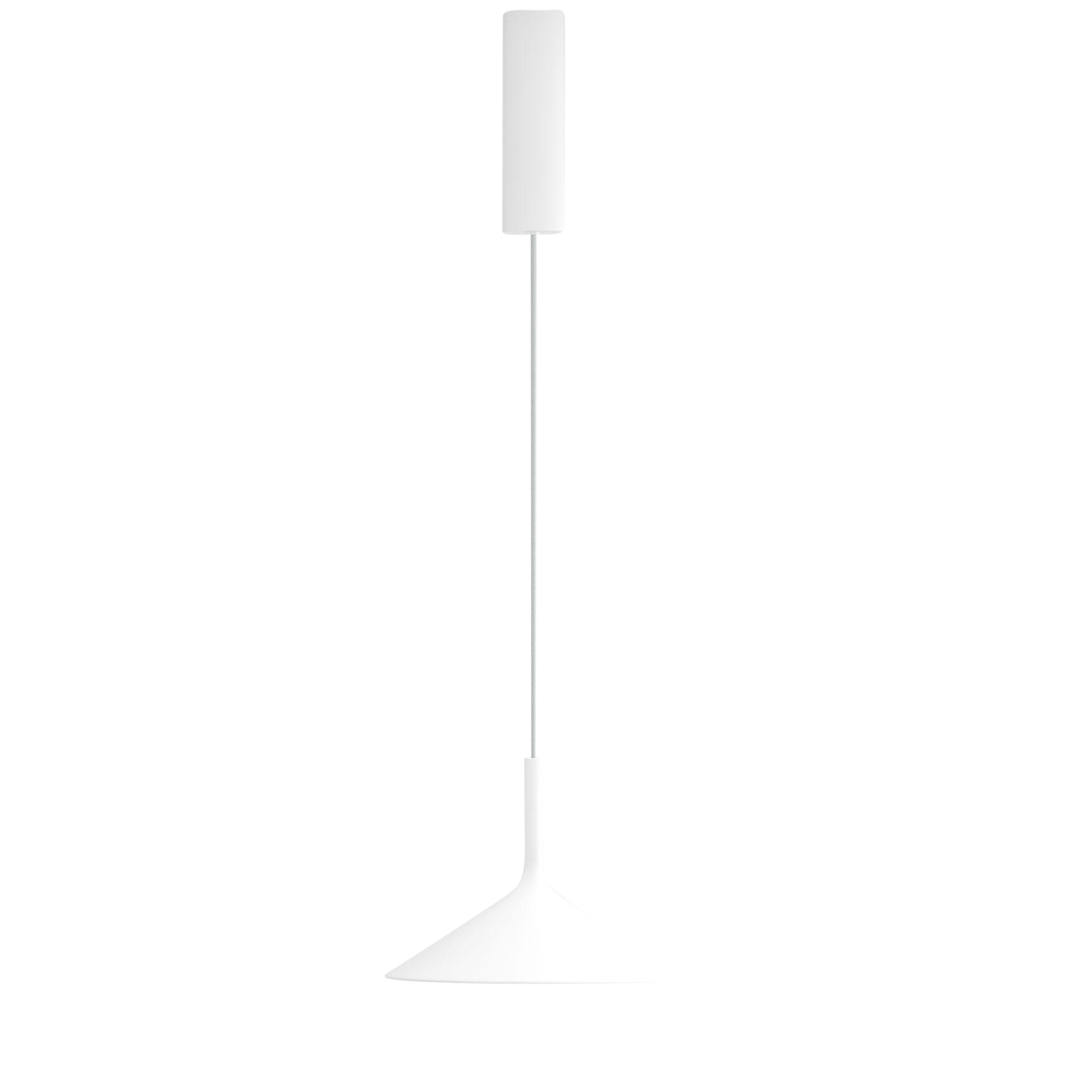 Rotaliana - Dry H1 LED Pendelleuchte - weiß/matt/H 20cm / Ø 26,5cm/2700K/1200lm/CRI90/dimmbar von Rotaliana