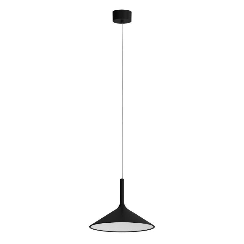 Rotaliana - Dry H3 LED Pendelleuchte - schwarz/matt/H 20cm / Ø 26,5cm/nicht dimmbar/2700K/600lm/CRI92 von Rotaliana