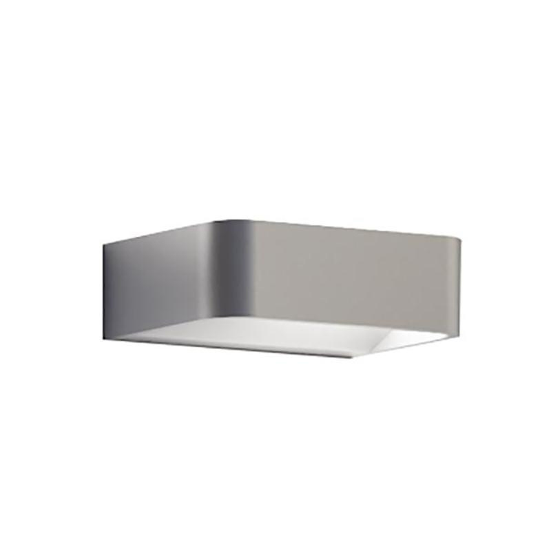 Rotaliana - Frame W1 LED Wandleuchte - silber/matt/LxBxH 16x10x4,8cm/3000K/1600lm/CRI90/nicht dimmbar von Rotaliana