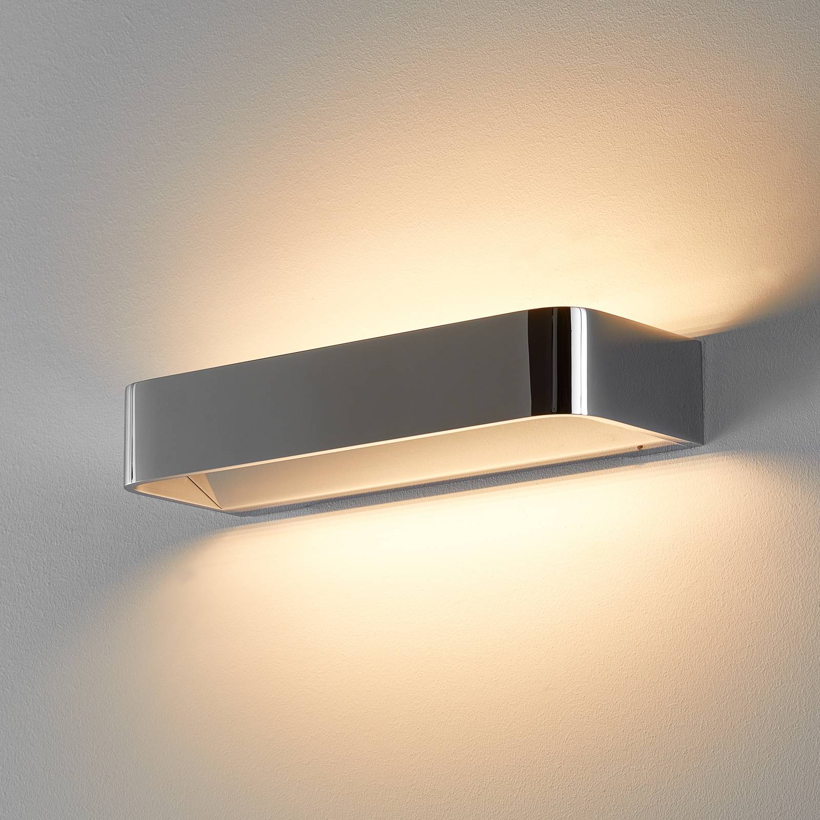 Rotaliana Frame W2 LED-Wandlampe chrom 2.700 K von Rotaliana