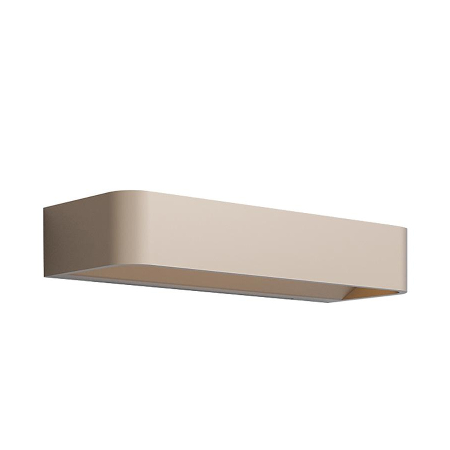 Rotaliana - Frame W2 LED Wandleuchte nicht dimmbar - bronze/BxHxT 27x10x4,8cm/2700K/3200lm/CRI90 von Rotaliana