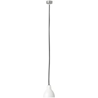 Rotaliana Luxy H5 Pendelleuchte Kabel: schwarz, Schirm: weiß glänzend von Rotaliana