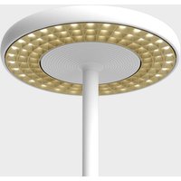 Rotaliana Sol F1 LED Stehleuchte Struktur: weiß matt, Raster: Gold matt von Rotaliana
