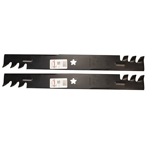 AYP Klinge 58,4 cm 5 Point Star ersetzt 403107 comm. Mulcher (2er Pack) von Rotary