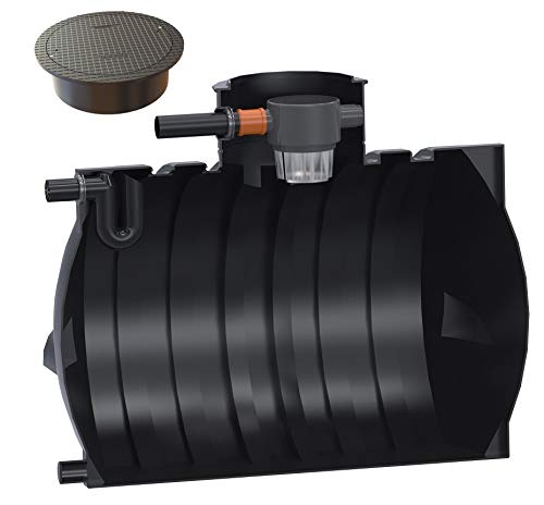 Zisterne Regenwassertank Ozeanis 4000-6000 L (4000 L Garten begehbar) von Rotationsvertrieb Gera GmbH & Co.KG