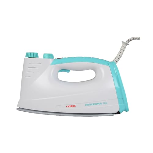 Rotel Professional Extra Dampfbügeleisen Edelstah-/ Keramiklsohle 5bar 800W hoher Dampfdruck beste Gleitfähigkeit kein Verbrennen/Versengen von Textilien … (Keramiksohle Grün) von rotel