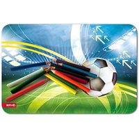 ROTH Schreibtischunterlage Fußball bunt Kunstleder 59,0 x 39,0 cm, 1 St. von Roth