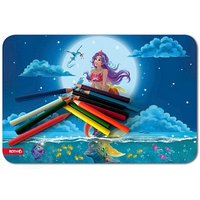 ROTH Schreibtischunterlage Magische Meerjungfrau bunt Kunstleder 59,0 x 39,0 cm, 1 St. von Roth