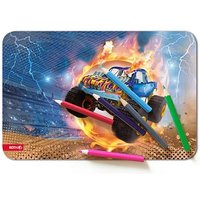 ROTH Schreibtischunterlage Monstertruck bunt Kunstleder 59,0 x 39,0 cm, 1 St. von Roth