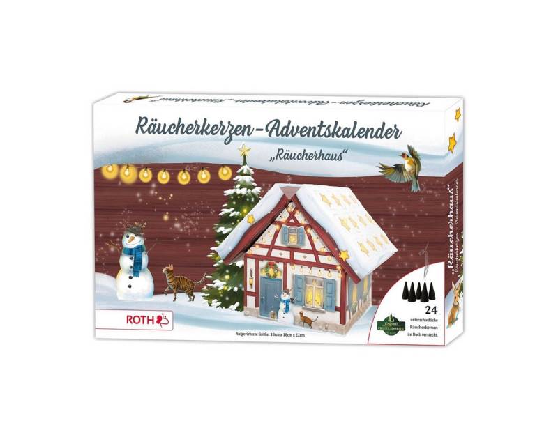 Roth Adventskalender Roth Adventskalender Räucherkerzen Räucherhaus Roth Adventskalender Roth Adventskalender Räucherkerzen Räucherhaus von Roth