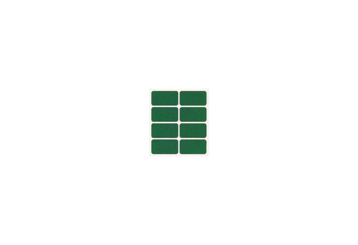 Roth Papierkorb Roth Tafelfolie-Sticker, 7,5x4 cm, 3x8 Sticker von Roth