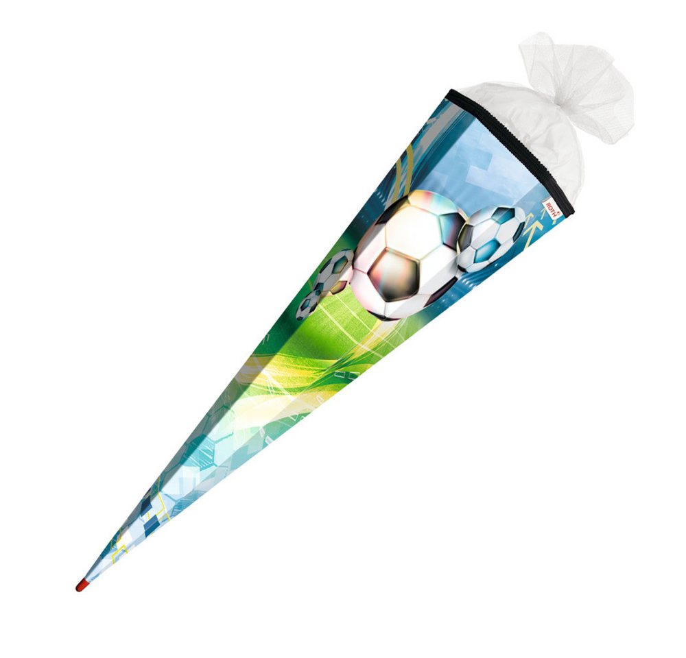Roth Rasenteppich Roth Schultüte Fußball eckig 85cm Roth Rasenteppich Roth Schultüte Fußball eckig 85cm von Roth