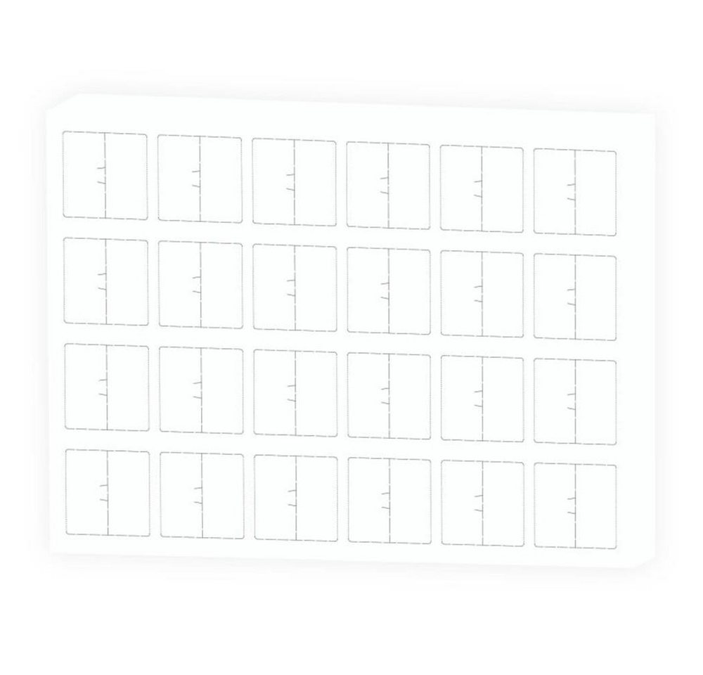 Roth befüllbarer Adventskalender DIY-Adventskalender Rohling, 24 Türchen zum Selbstgestalten inkl. Kunststoffform von Roth