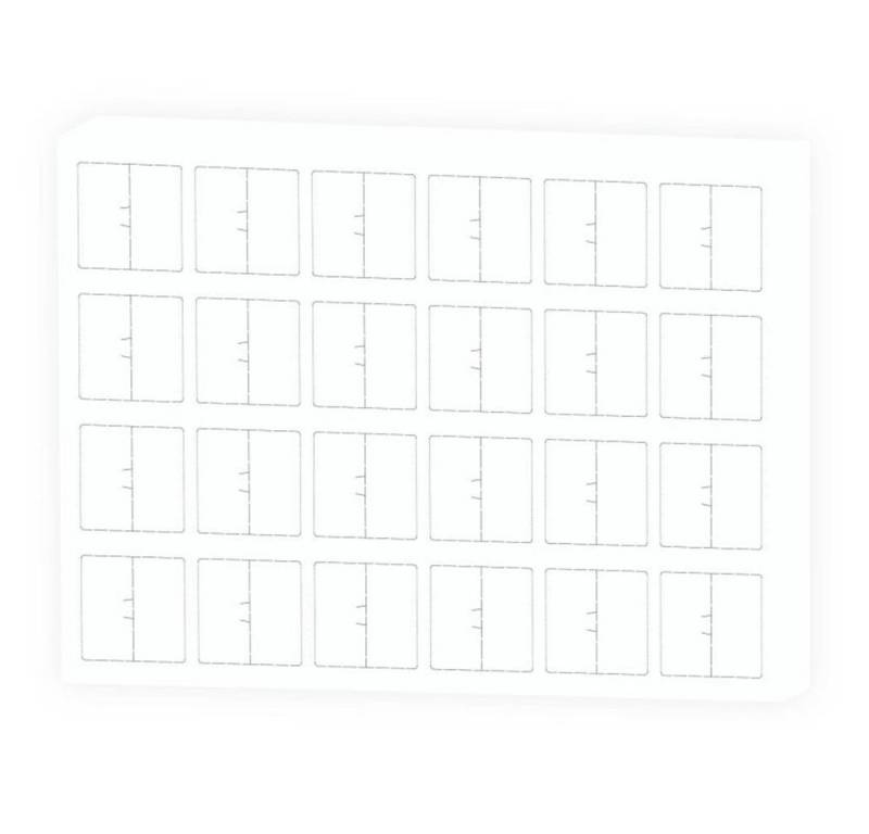 Roth befüllbarer Adventskalender DIY-Adventskalender Rohling, 24 Türchen zum Selbstgestalten inkl. Kunststoffform von Roth