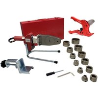 ROTHENBERGER Industrial Muffenschweißgerät 800 W inkl. Kunststoff-Rohrschere Ø 42 mm im Koffer - 36062 von Rothenberger Industrial
