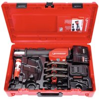 [GEBRAUCHT] Rothenberger Pressmaschine Set Romax 4000 Pressbacken Akku 4 Ah Eu 15 22 28mm B-Ware von Rothenberger