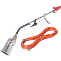 Rothenberger - Industrial romaxi Anwärmbrennerset mit Piezozündung inkl. 5 m Propangasschlauch mit Piezozündung - 030955E von Rothenberger
