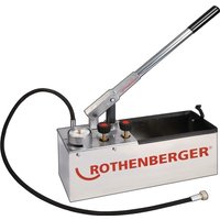 Prüfpumpe RP 50 0 60 bar R 1/2 Zoll Saugvolumen pro Hub ca. 45 ml ROTHENBERGER von Rothenberger