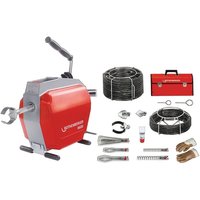 Rohrreinigungsmaschine r 600 Set 230/50 V/Hz 467min-¹ 690 w f.Rohr-D.20-150mm 19173 von Rothenberger