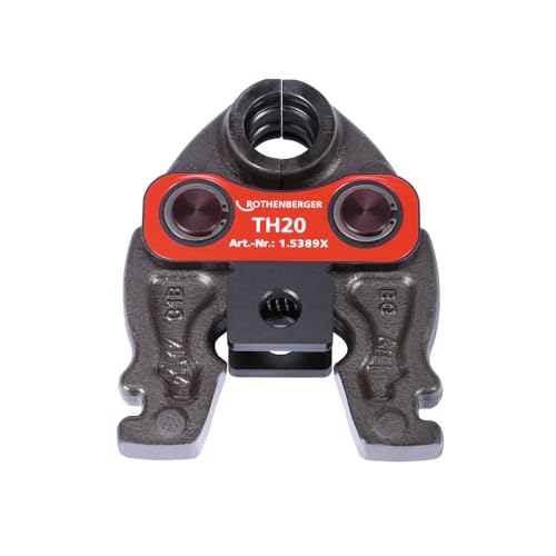 ROTHENBERGER Pressbacke Compact, TH Pressbacken Kontur, 20mm Arbeitsbereich Durchmesser | 015389X | Pressbacke, Presszange, Pressbacke für Pressfittinge ROTHENBERGER Pressbacke Compact, TH Pressbacken Kontur, 20mm Arbeitsbereich Durchmesser | 015389X | Pressbacke, Presszange, Pressbacke für Pressfittinge von Rothenberger