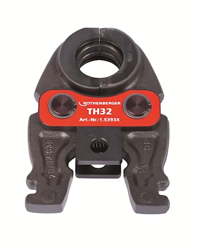ROTHENBERGER Pressbacke Compact, TH Pressbacken Kontur, 32mm Arbeitsbereich Durchmesser | 015393X | Pressbacke, Presszange, Pressbacke für Pressfittinge ROTHENBERGER Pressbacke Compact, TH Pressbacken Kontur, 32mm Arbeitsbereich Durchmesser | 015393X | Pressbacke, Presszange, Pressbacke für Pressfittinge von Rothenberger