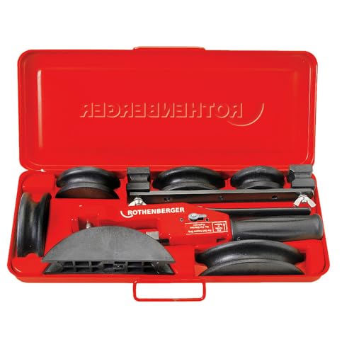 ROTHENBERGER 023090X TUBE BENDER MAXI Biegegeräte Set, MSR, 14mm-16mm-18mm-20mm-25mm Arbeitsbereich Durchmesser von Rothenberger