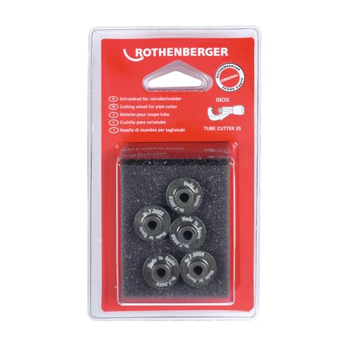 ROTHENBERGER Schneidrad, TC 35+TC 30 Pro+ TC 42 XL, Inox1 VPE, 5 Stück | 070056D | Schneidrad, Edelstahlrohre von Rothenberger