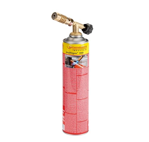 ROTHENBERGER Industrial Lötset inklusive 1 x Multigaskartusche 600 ml | Arbeitstemperatur 600°C | Arbeitszeit: ca. 2,5 h bei einer Gaskartusche | Weichlöten | Aufheizen, Auftauen & Schmelzen ROTHENBERGER Industrial Lötset inklusive 1 x Multigaskartusche 600 ml | Arbeitstemperatur 600°C | Arbeitszeit: ca. 2,5 h bei einer Gaskartusche | Weichlöten | Aufheizen, Auftauen & Schmelzen von Rothenberger