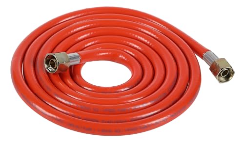 ROTHENBERGER Industrial Propangasschlauch Gasschlauch 2,5m Länge, Anschluss: 2 x G 3/8 L, EN 1327, Druck: 2 MPa (20 bar), 5 mm, 032201E ROTHENBERGER Industrial Propangasschlauch Gasschlauch 2,5m Länge, Anschluss: 2 x G 3/8 L, EN 1327, Druck: 2 MPa (20 bar), 5 mm, 032201E von Rothenberger