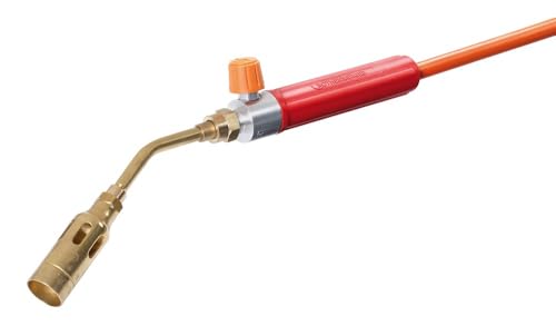 ROTHENBERGER Industrial Propan Lötset inkl. 1,5 m Propan-Gasschlauch | Lötbrenner | Brenner | 750°C Arbeitstemperatur | Weichlöten | Hartlöten 30801 von Rothenberger