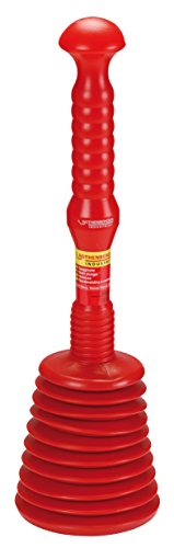ROTHENBERGER Industrial ROPÜ Maxi Gesamtlänge ca. 40 cm I Ø Glocke ca. 15 cm I Pümpel zur effektiven und schnellen Rohrreinigung in Küche, Bad und WC I Keien Chemie I 71920 von Rothenberger