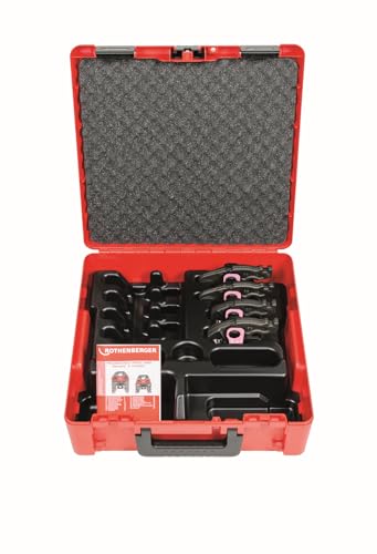 ROTHENBERGER Pressbackenset Compact >B< MaxiPro 1/4"-5/8" | 1000003580 | Die präzise Pressbacke zum systemkonformen Verpressen von >B< MaxiPro® Fittings bei kältetechnische Anlagen von Rothenberger