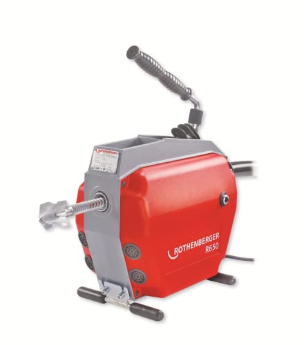 ROTHENBERGER R650 Rohrreinigungsmaschine mit Führungsschlauch, 230V | 72688 | Werkzeug für Rohrreinigung, Rohrreinigungsgerät ROTHENBERGER R650 Rohrreinigungsmaschine mit Führungsschlauch, 230V | 72688 | Werkzeug für Rohrreinigung, Rohrreinigungsgerät von Rothenberger