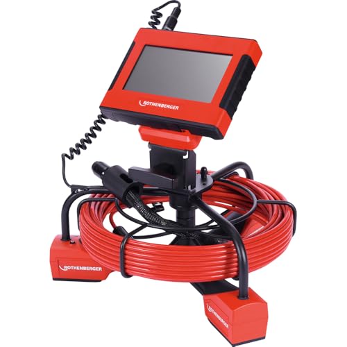 ROTHENBERGER ROCAM MINI HD und Modul 25/22 HD - EU AMP | 1000004127 | Rohrinspektionsset, Rohrmonitor, Inspektion von Rothenberger