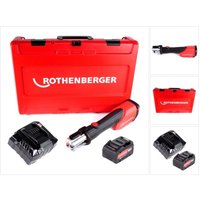 Romax 4000 cas Akku Pressmaschine 18 v 34 kN + 1x Akku 8,0 Ah + Ladegerät + Koffer - Rothenberger Romax 4000 cas Akku Pressmaschine 18 v 34 kN + 1x Akku 8,0 Ah + Ladegerät + Koffer - Rothenberger von Rothenberger